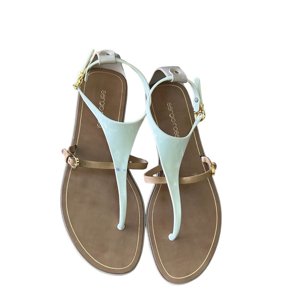 Sergio Rossi plastic sandals 38
